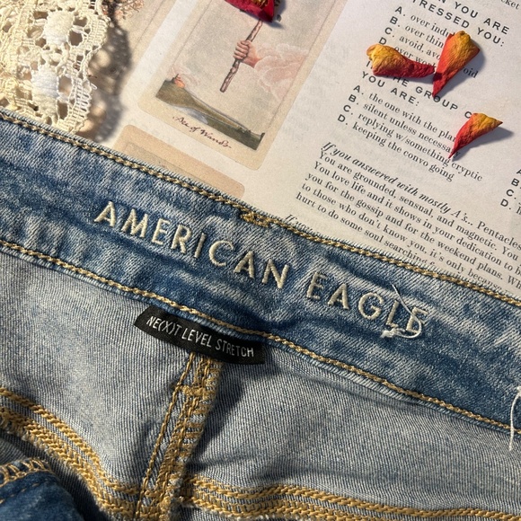 American Eagle Next Level stretch denim short - Picture 3 of 5